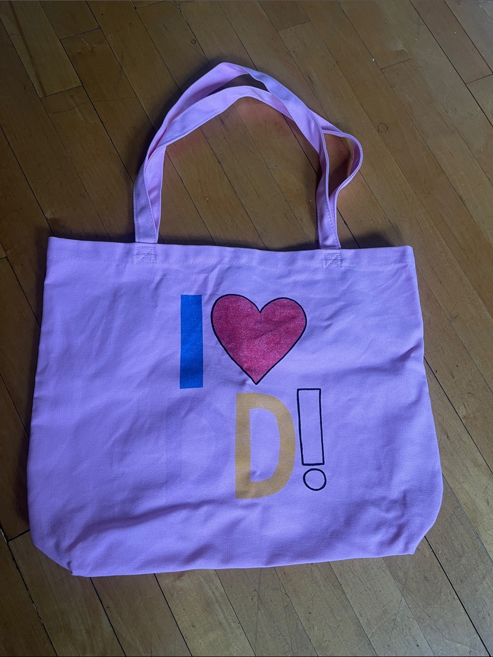 Pink NYC Daily Drills Tote Bag